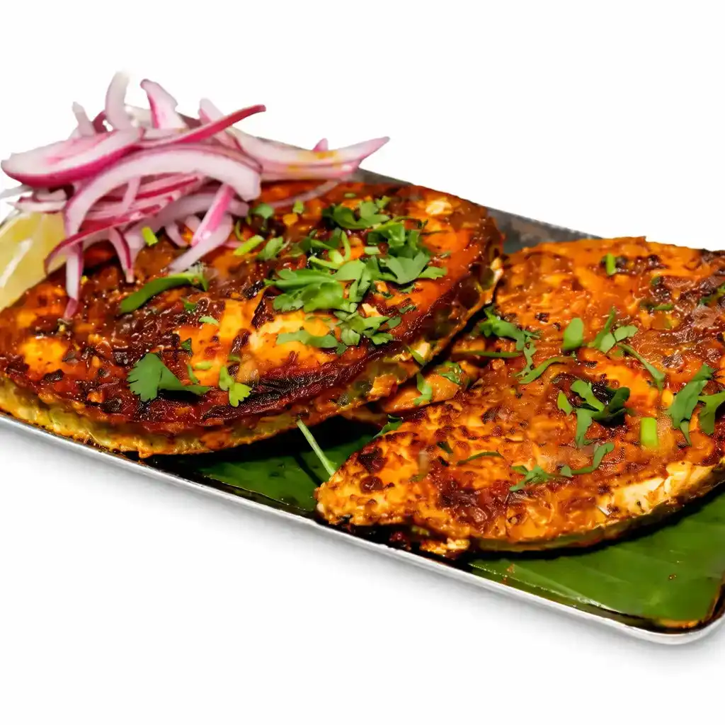 Vanjaram Fish Tawa Fry at Naga's South Indian Cuisine 